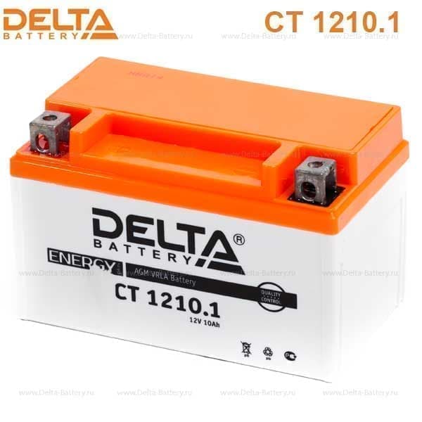 Аккумулятор Delta CT 1210.1 (12V / 10Ah) [YTZ10S]